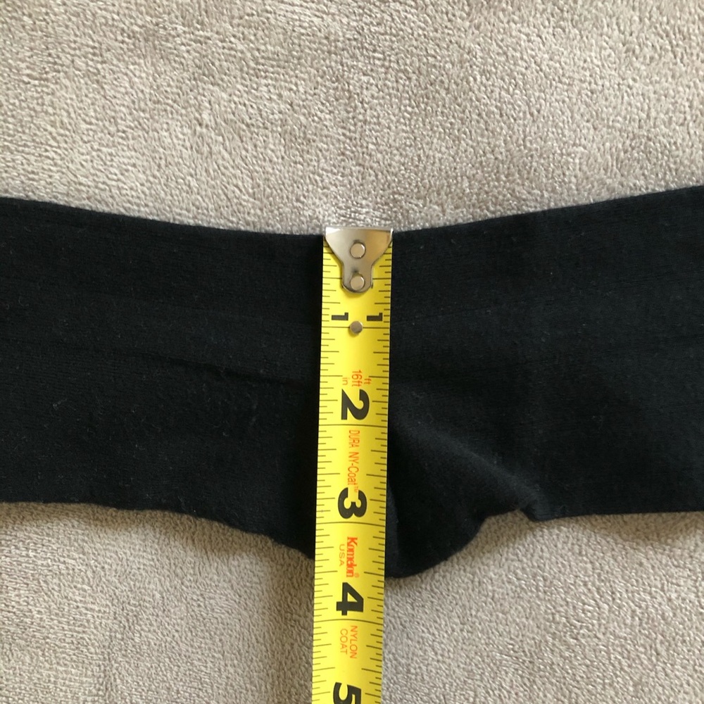 Crew Dress Socks Black Mixed Solid/Pattern 5 Pairs - image 3